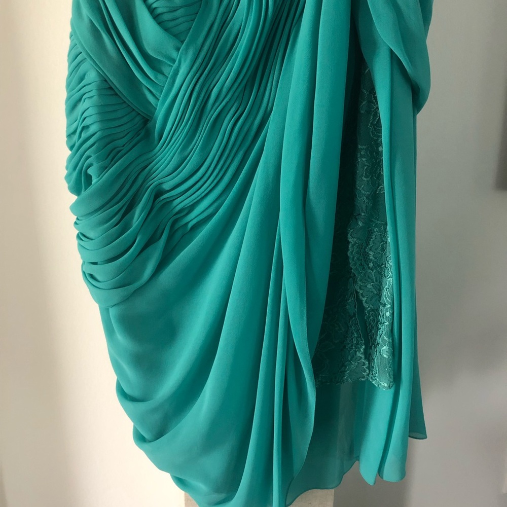 NWT Mandalay Elegant Chiffon & Lace Evening Dress - Picture 3 of 5
